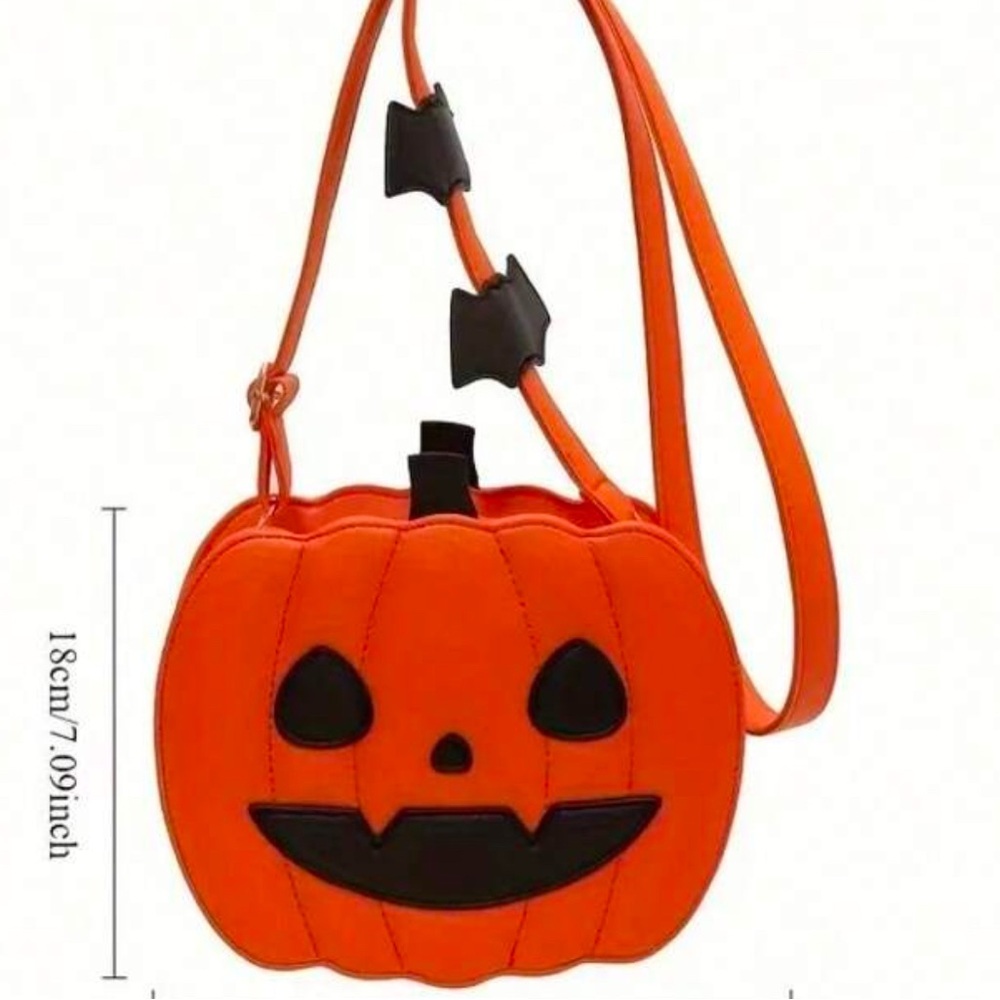 NWOT pumpkin crossbody